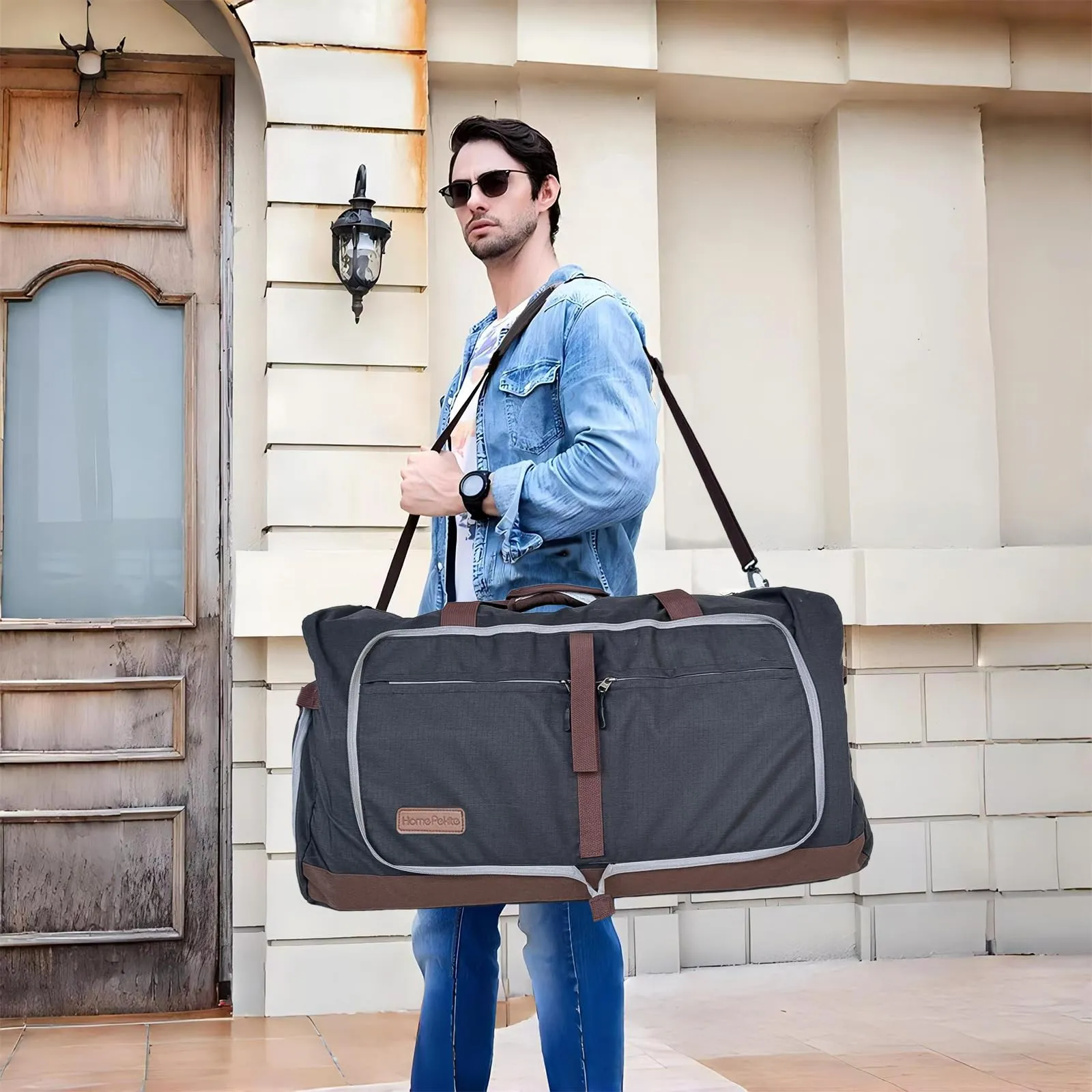 120L Waterproof Foldable Travel Duffle Bag