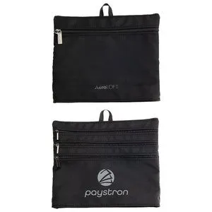 AeroLOFT™ Jet Black 4- Pocket Zip Organizer