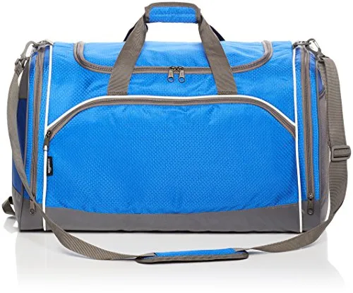 Amazonbasics Sports Duffel - Small, Royal Blue