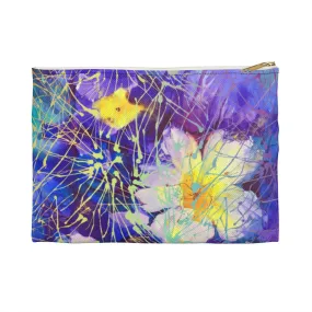 Art Flowers Zippered Accessory Pouch (FWS)