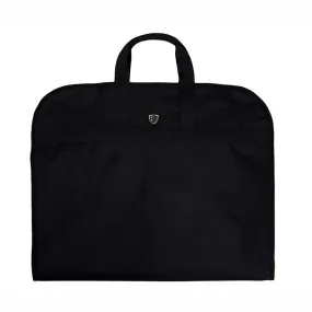 BAGSMARTLightweight Black Nylon Suit Bag Business Dress Garment Bags With Hanger Clamp Waterproof Suit Bag Men's Suit Travel Bag