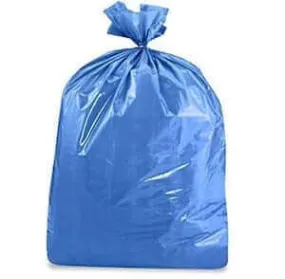Biodegradable Garbage Bag, Size 85 x 110 cm, Color  Blue, 25 Microns