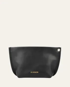 BONITO POUCH BAG BLACK LEATHER