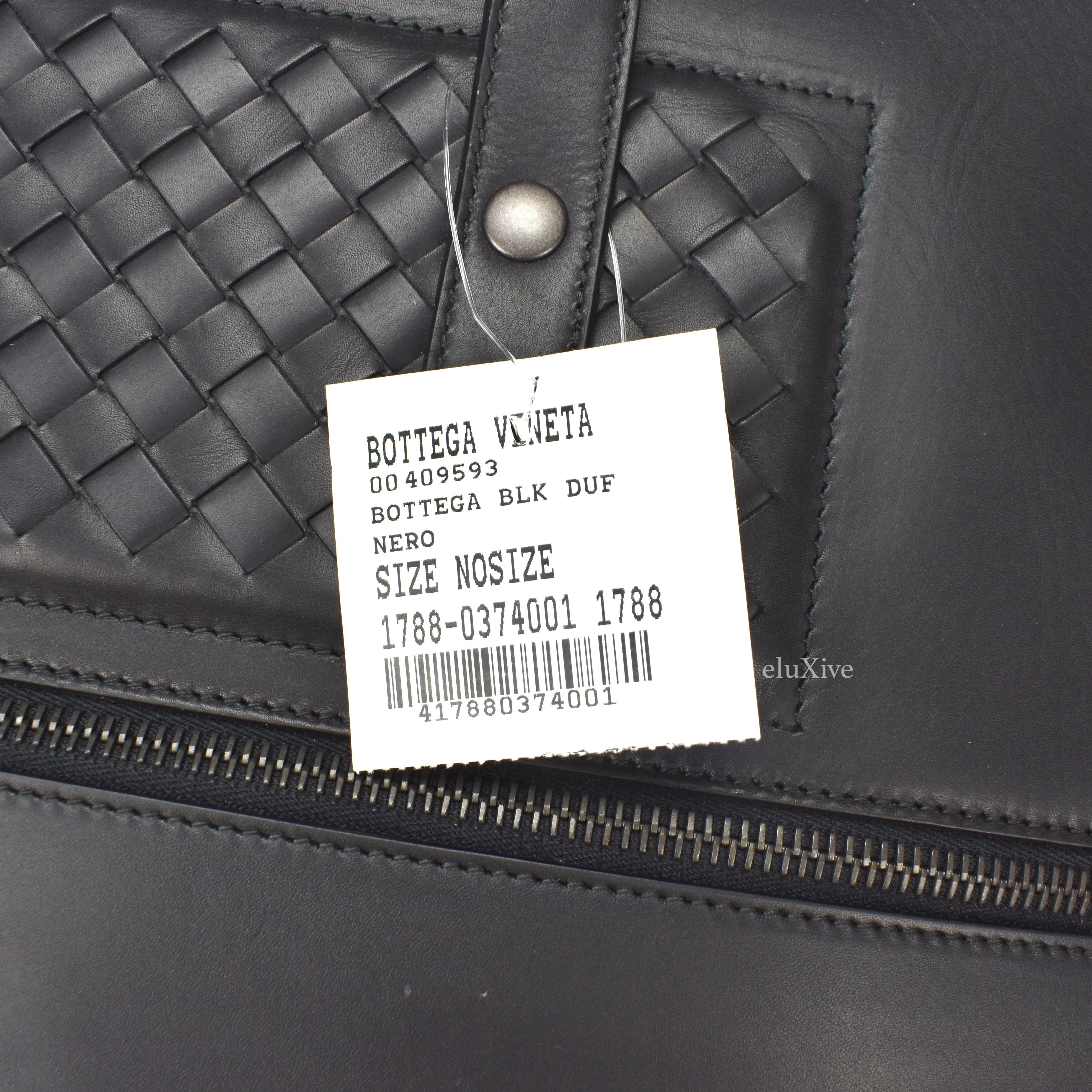 Bottega Veneta - Leather & Nylon Carry On Duffle Bag