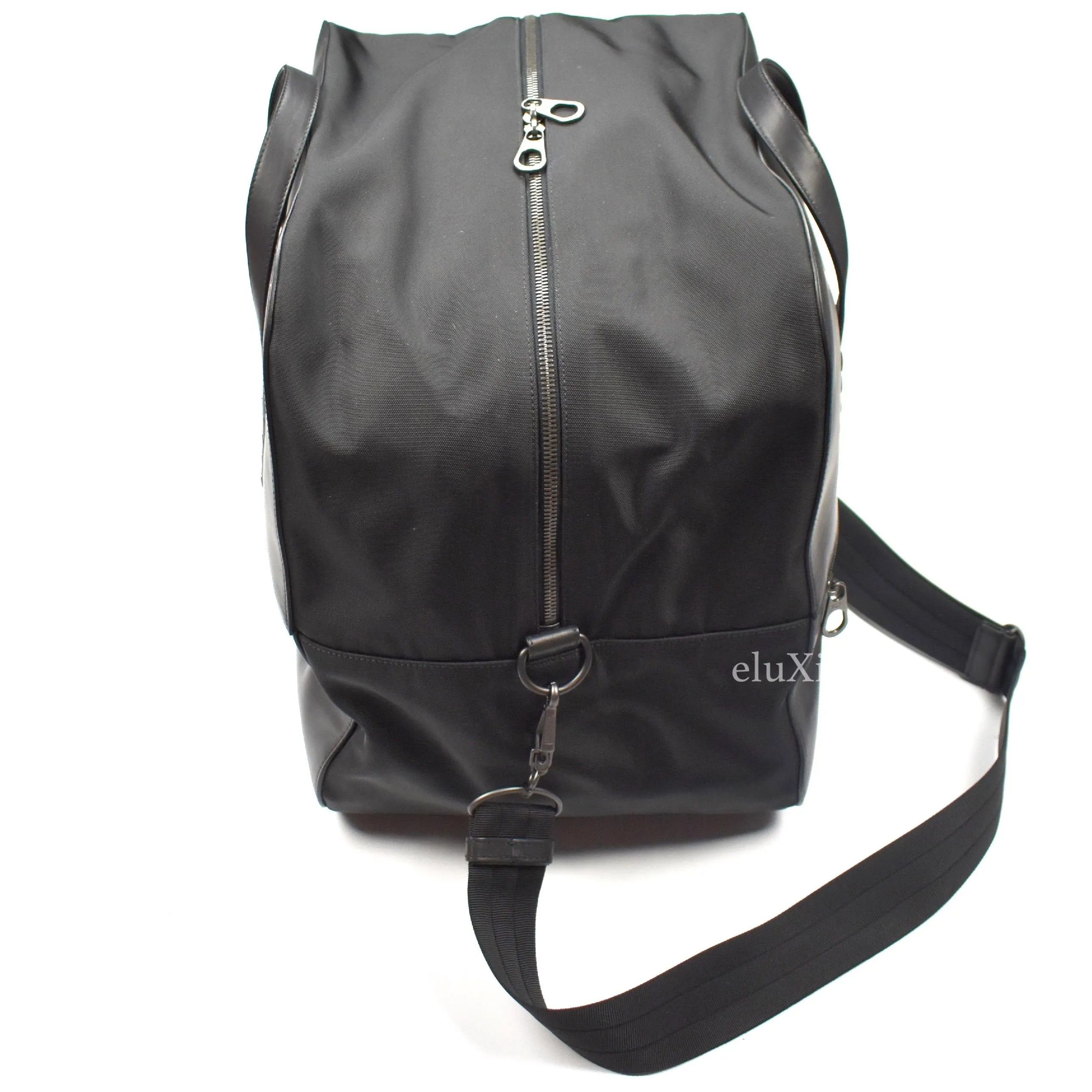 Bottega Veneta - Leather & Nylon Carry On Duffle Bag
