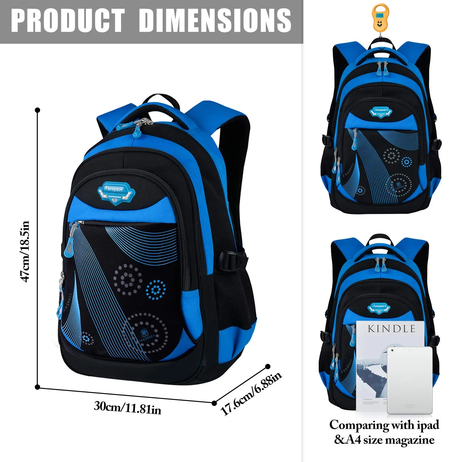 boys backpack, Fanspack 2019 new school bag nylon backpack for boys bookbags kid backpack