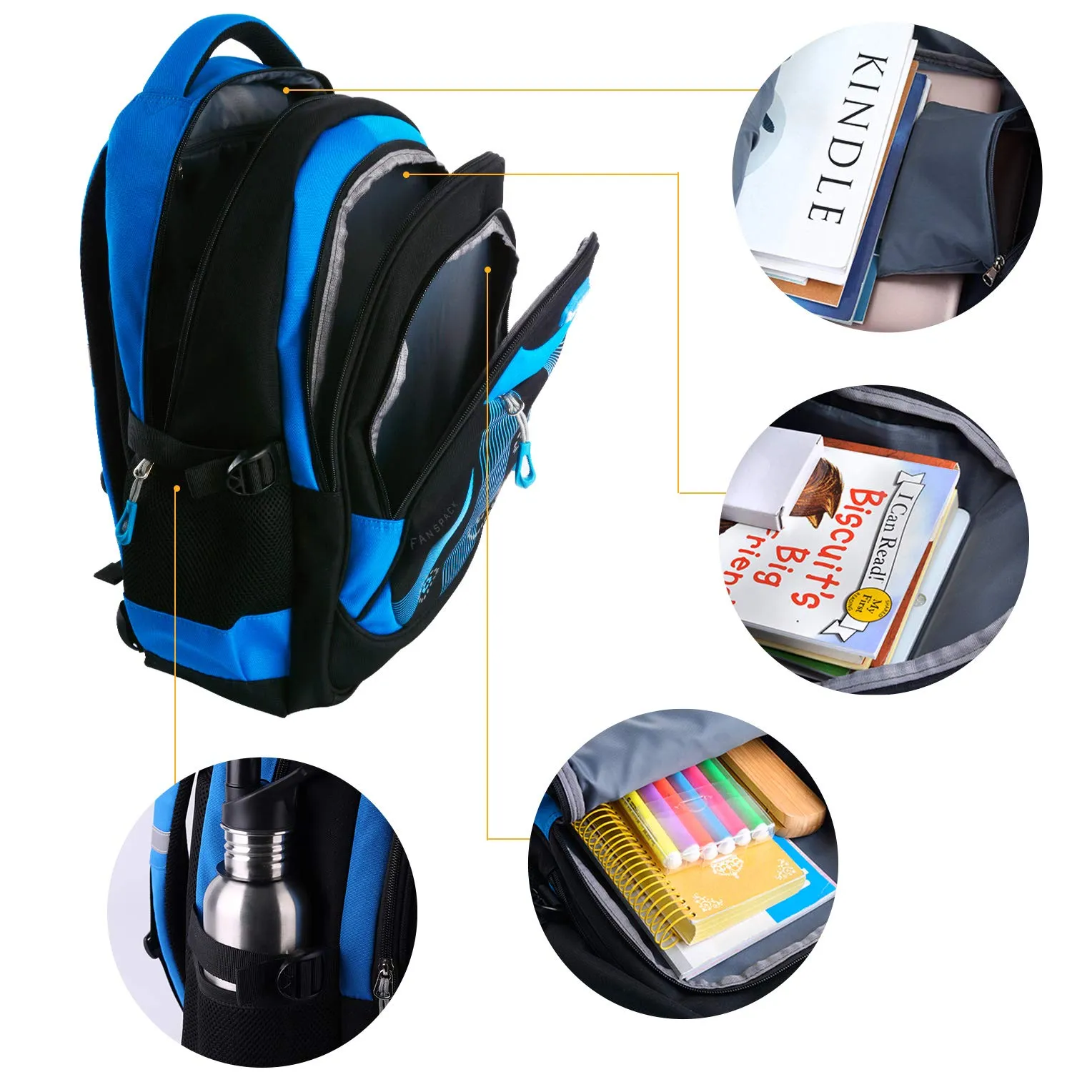 boys backpack, Fanspack 2019 new school bag nylon backpack for boys bookbags kid backpack