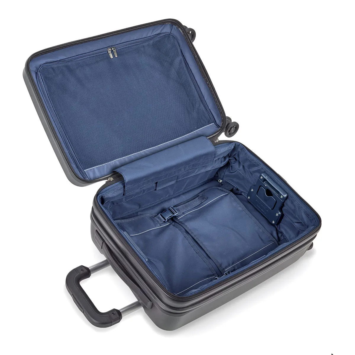 Briggs & Riley Black Sympatico International Carry-On Expandable Spinner