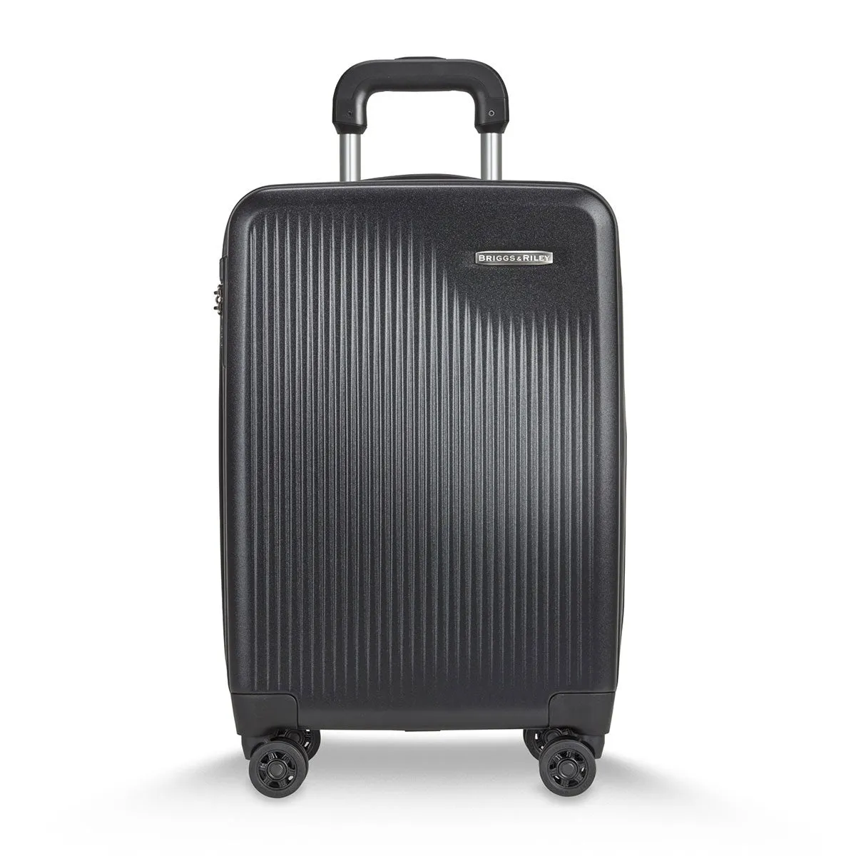 Briggs & Riley Black Sympatico International Carry-On Expandable Spinner