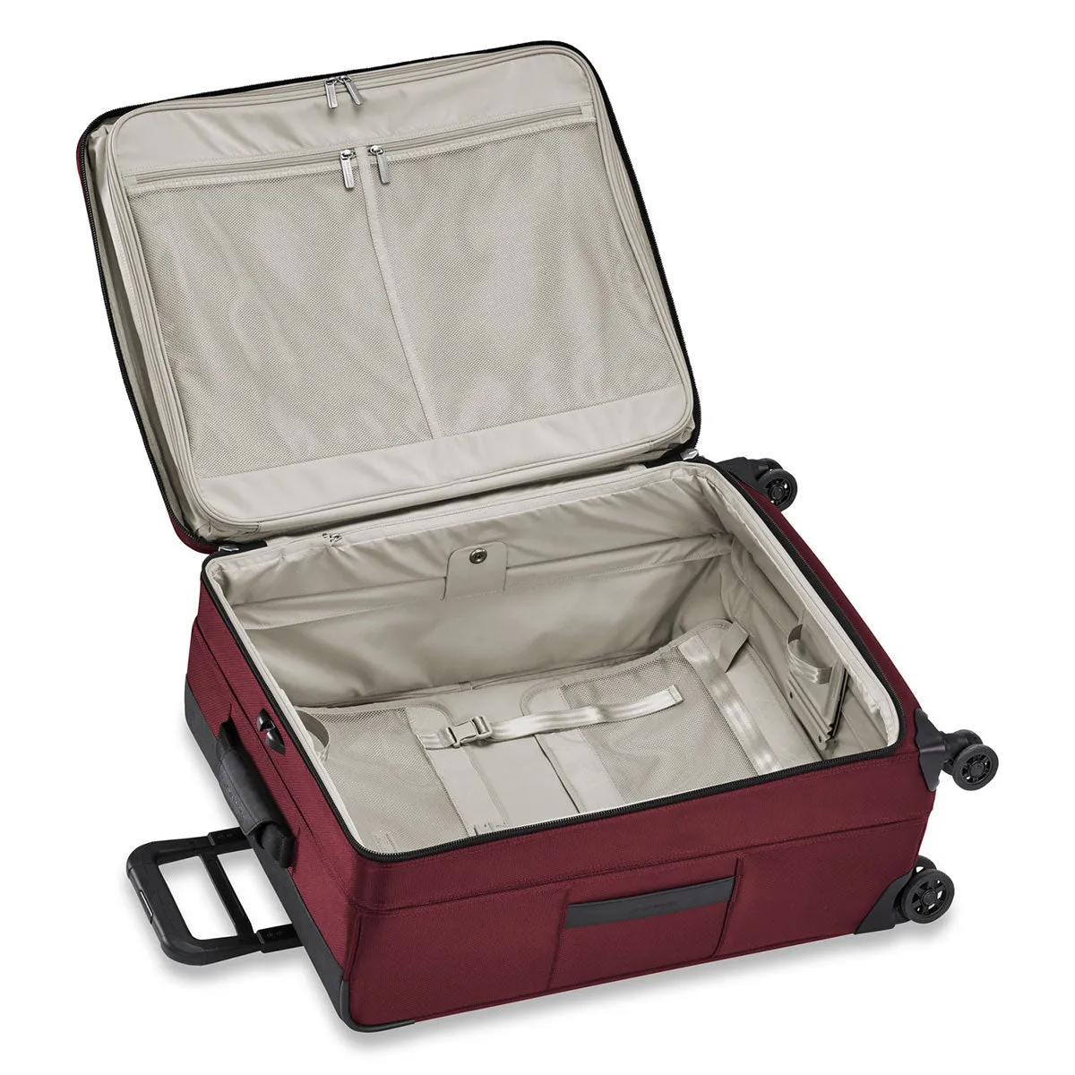 Briggs & Riley Merlot Transcend Medium Expandable Spinner