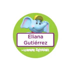 Bubbles Twaddlers   Up Circle Name Labels