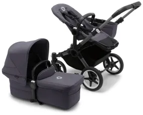 Bugaboo OPEN BOX Donkey 5 Mono Complete Stroller - Graphite / Stormy Blue / Stormy Blue