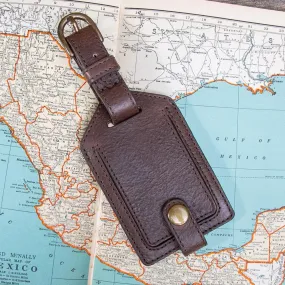 Campaign Leather Luggage Tag
