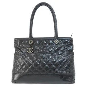 Chanel Matelassé  Patent Leather Tote Bag (Pre-Owned)