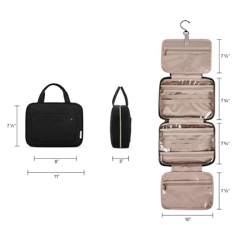 Convenient and Waterproof Hanging Travel Toiletry Organizer Bags