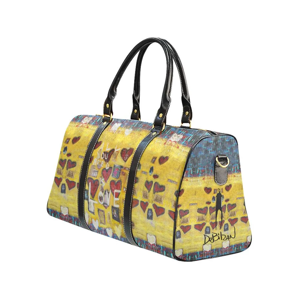DeBilzan All You Need Is Love Travel Bag (Small)