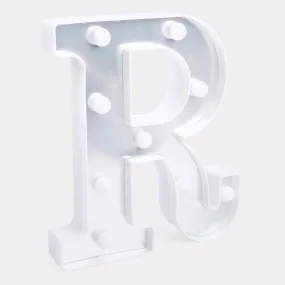 Decoration HBD LED Light Silver "R"