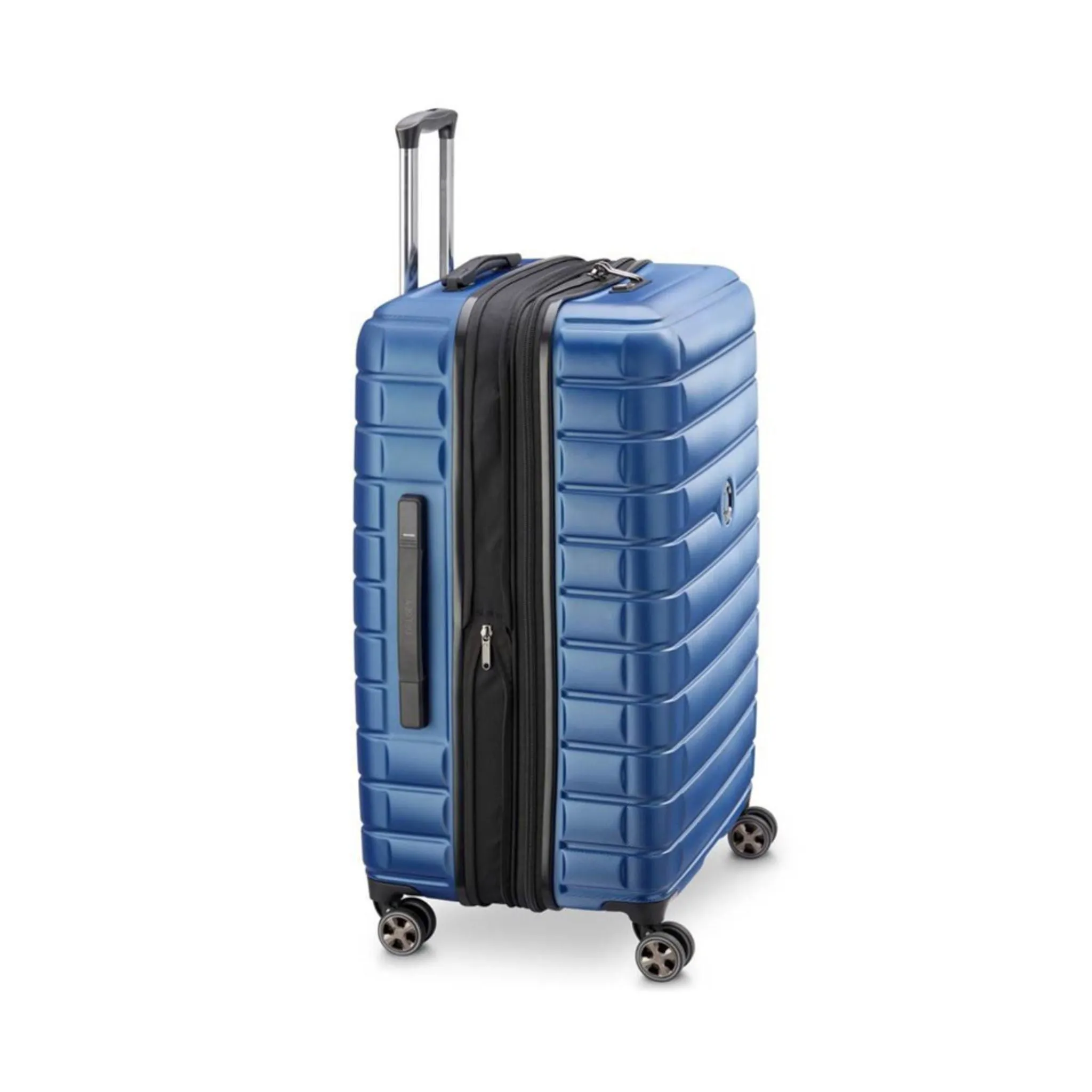 Delsey Paris Shadow 5.0 DY2878801P 55cm 4 Double Wheels Expandable Trolley Case - Blue