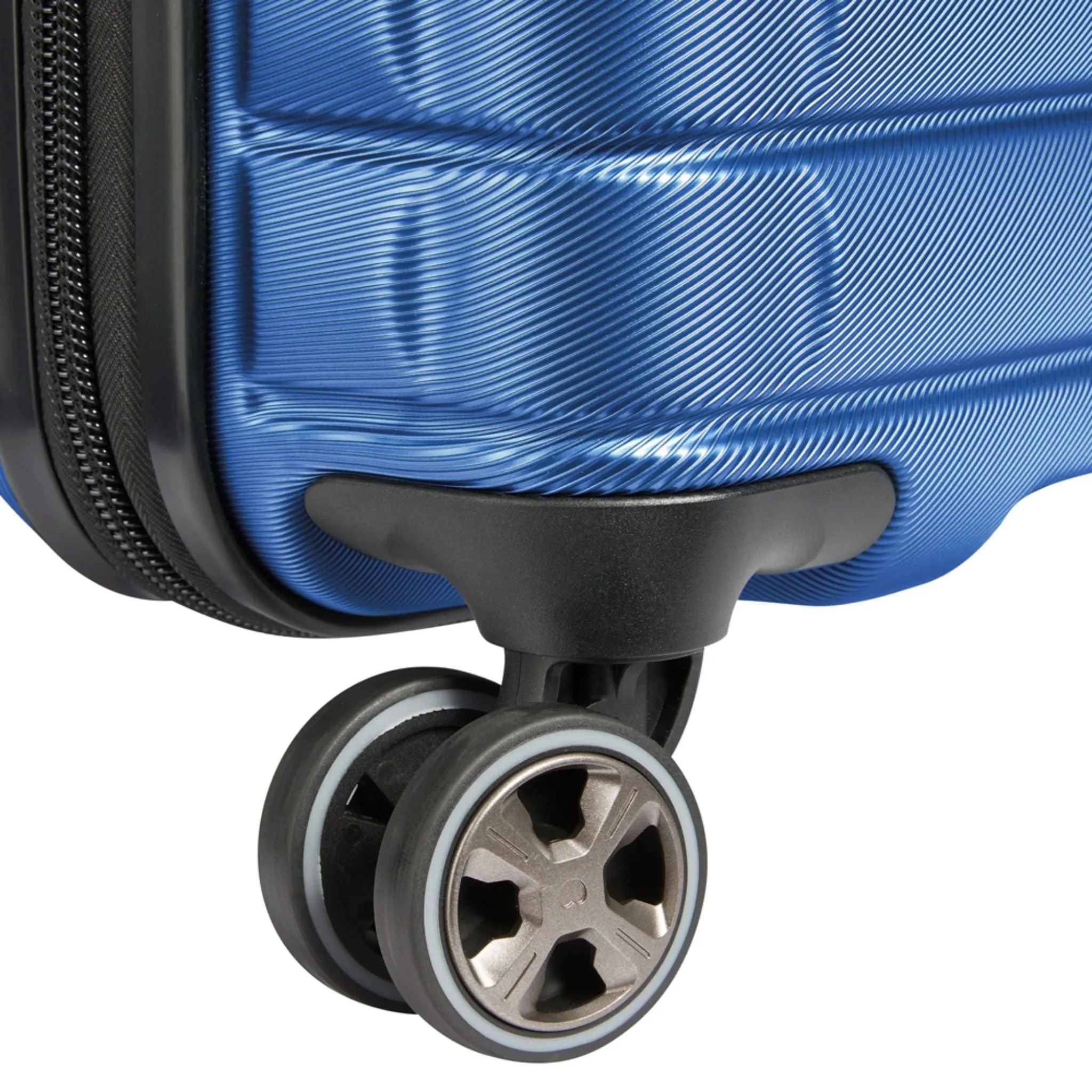 Delsey Paris Shadow 5.0 DY2878801P 55cm 4 Double Wheels Expandable Trolley Case - Blue