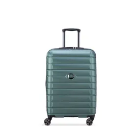 Delsey Paris Shadow 5.0 DY2878801P 55cm 4 Double Wheels Expandable Trolley Case - Green