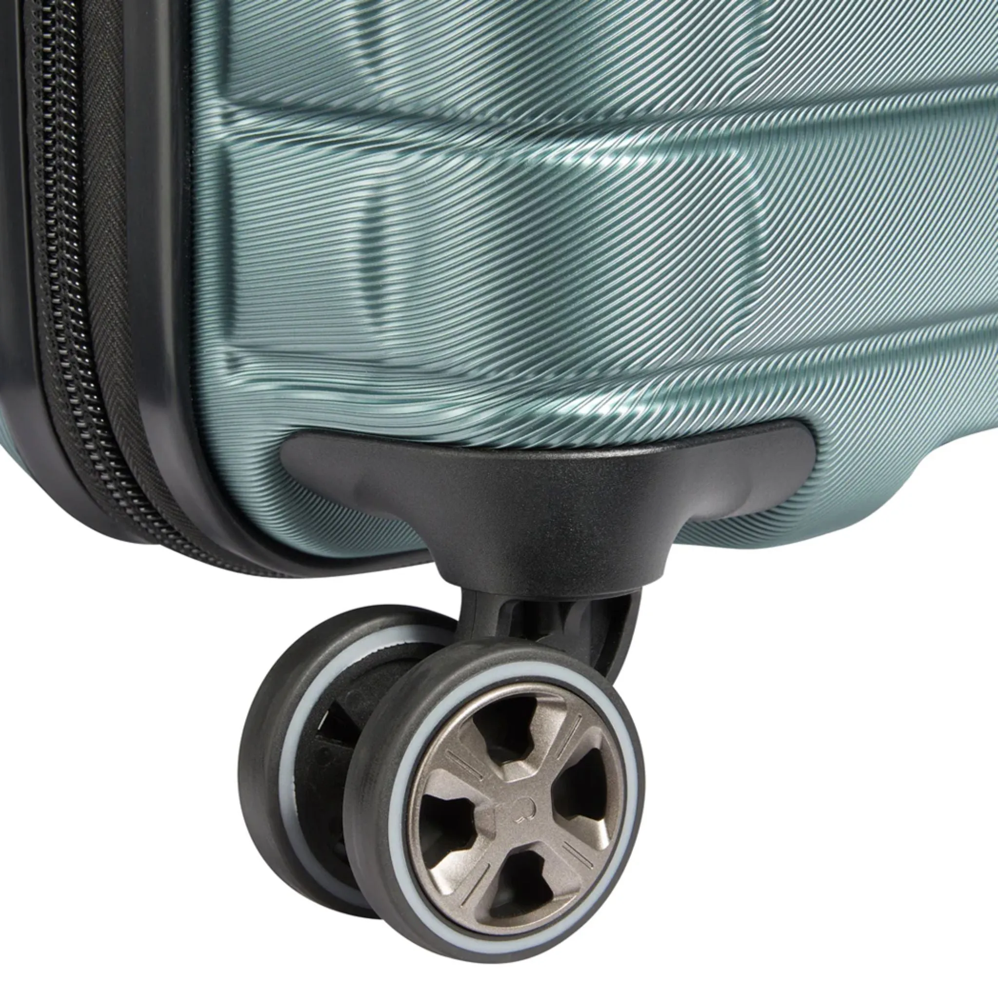Delsey Paris Shadow 5.0 DY2878801P 55cm 4 Double Wheels Expandable Trolley Case - Green