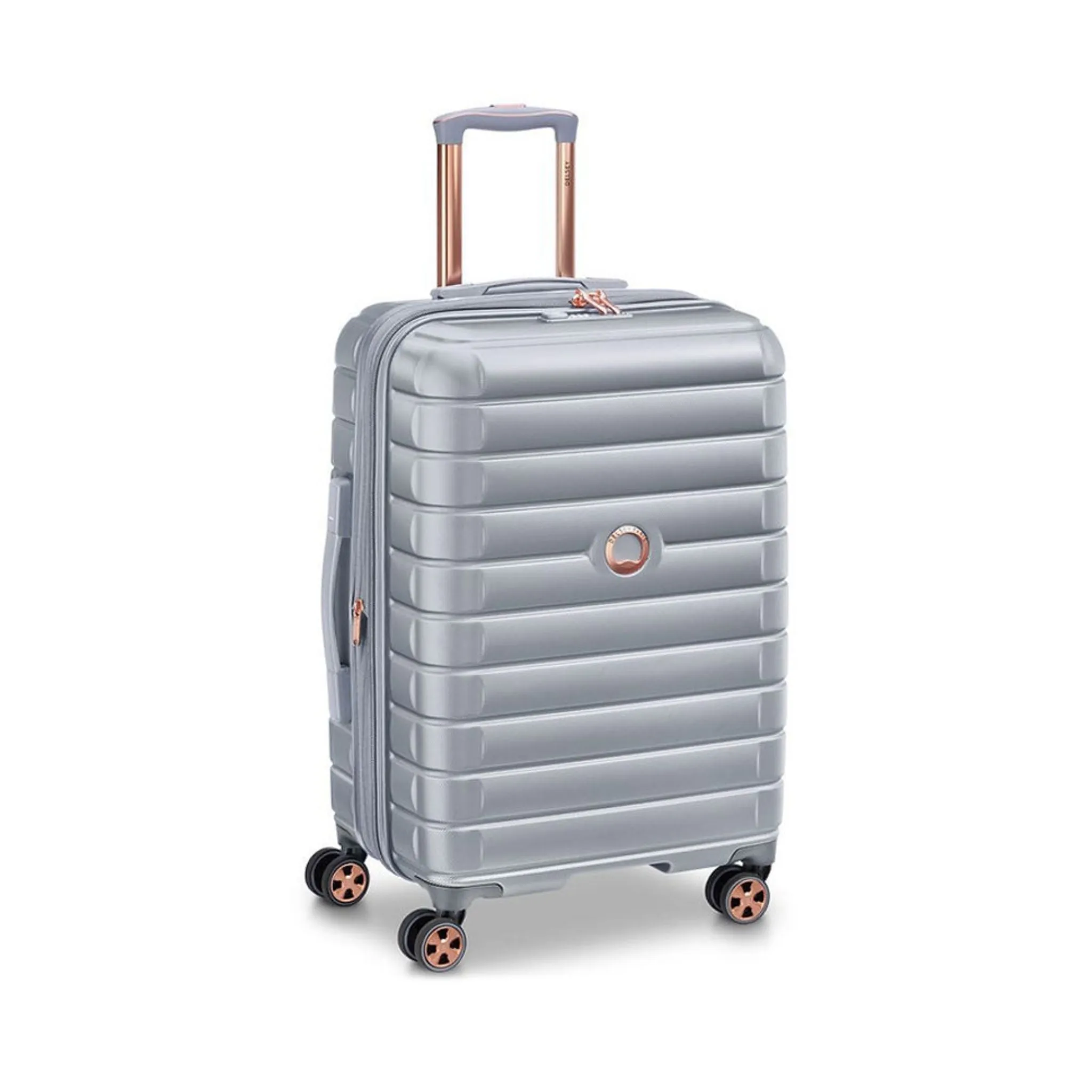 Delsey Paris Shadow 5.0 DY2878801P 66cm 4 Double Wheels Expandable Trolley Case - Platinum