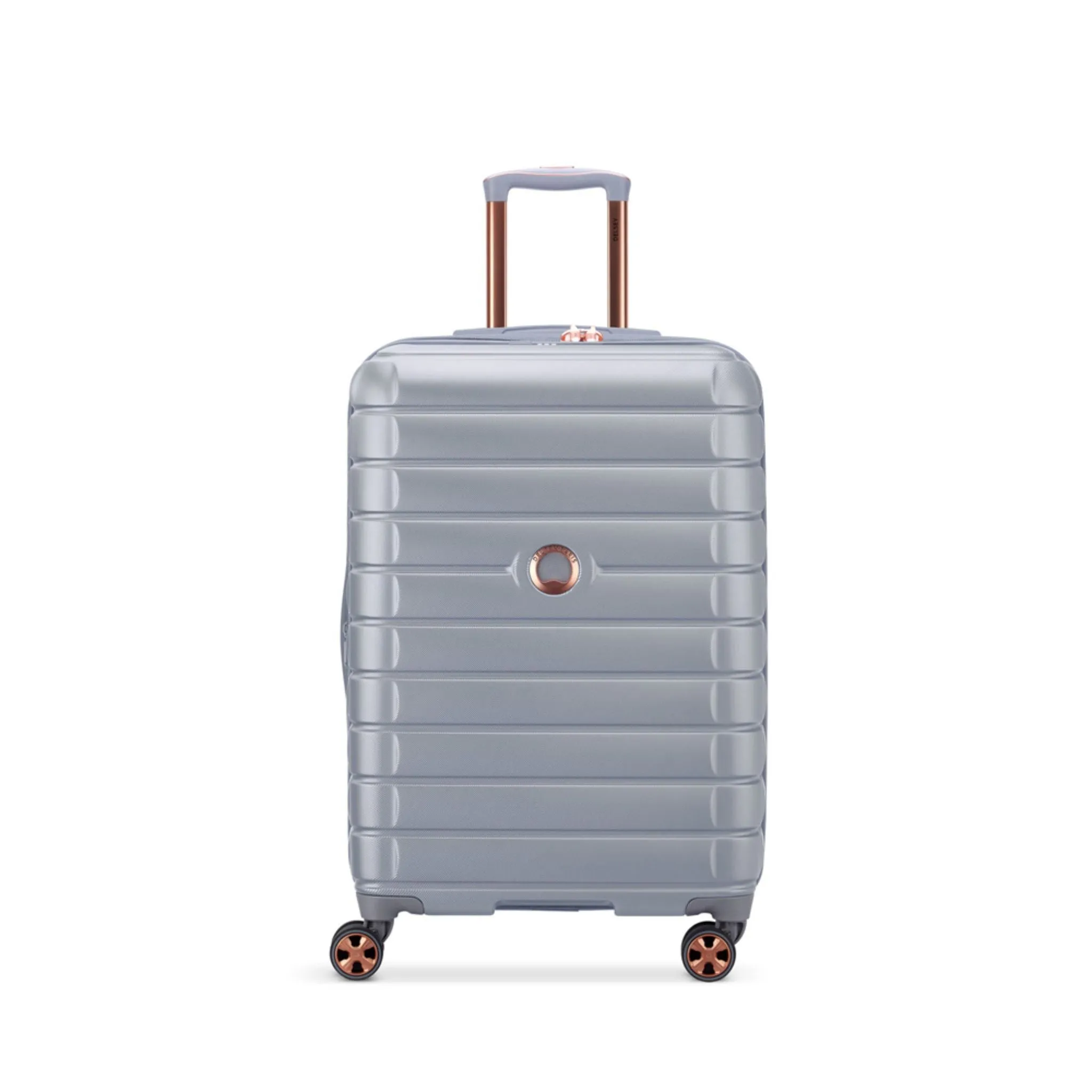 Delsey Paris Shadow 5.0 DY2878801P 66cm 4 Double Wheels Expandable Trolley Case - Platinum
