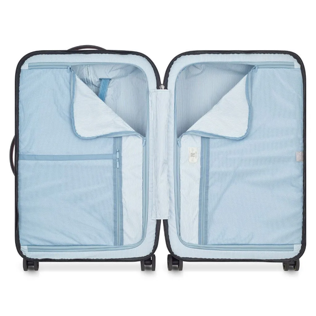 Delsey Turenne 2.0 - 3 Piece Hardside Luggage Set Black