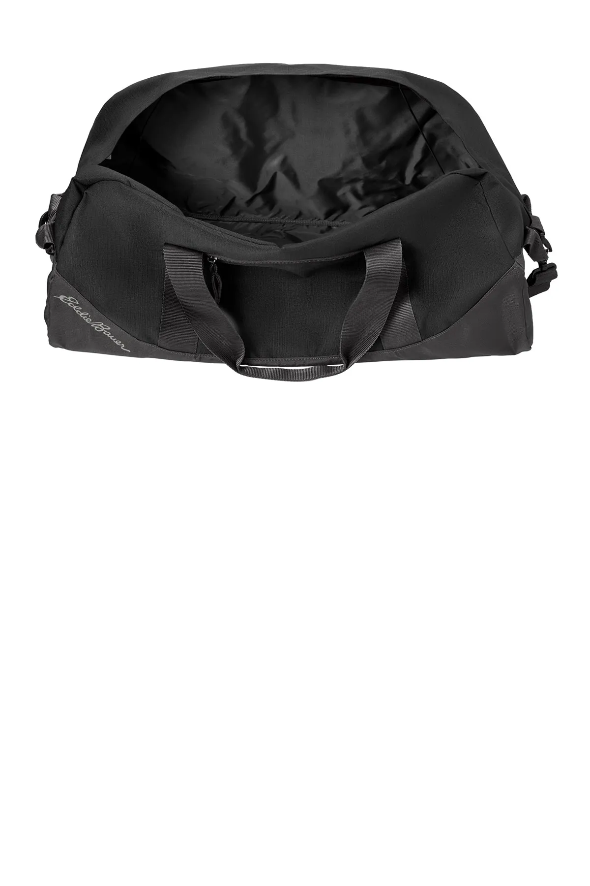 Eddie Bauer Large Customized Ripstop Duffels, Black