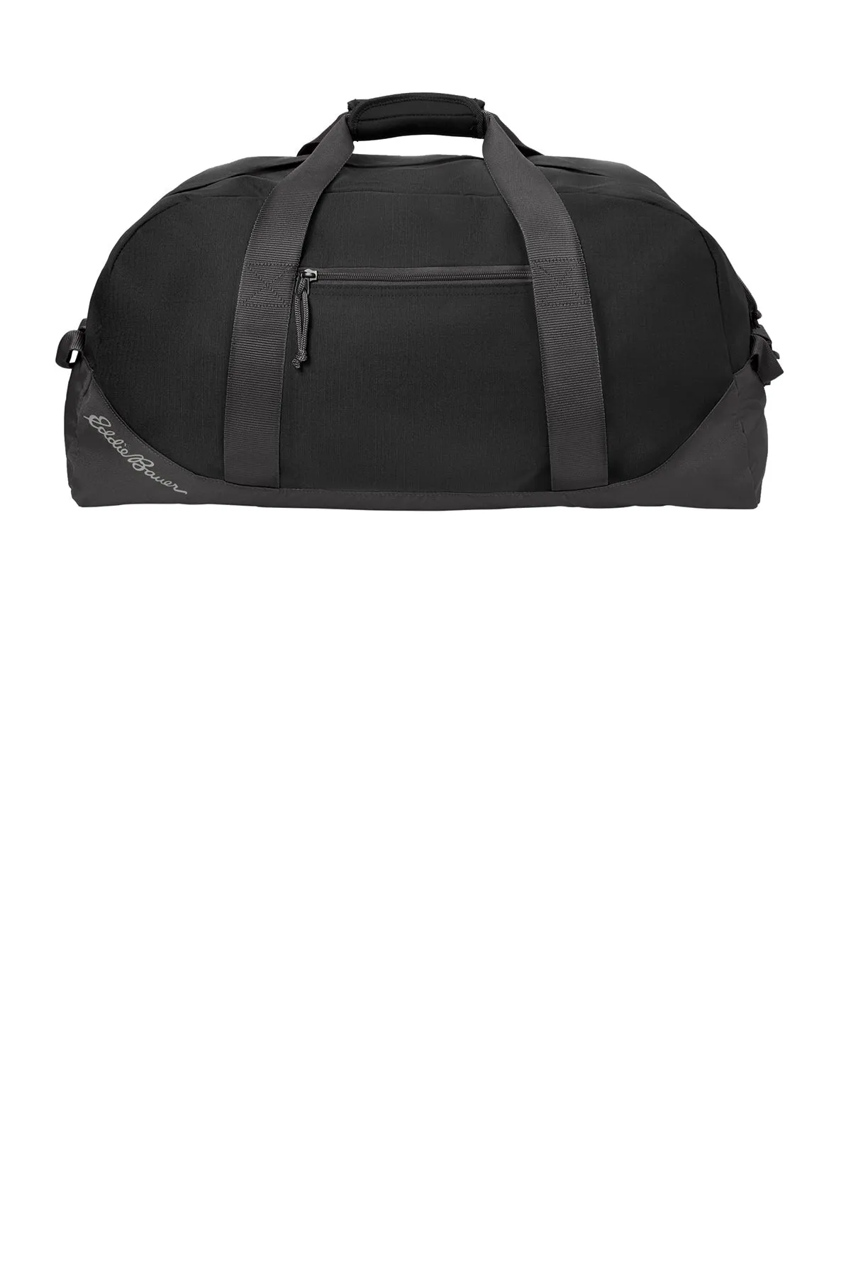 Eddie Bauer Large Customized Ripstop Duffels, Black