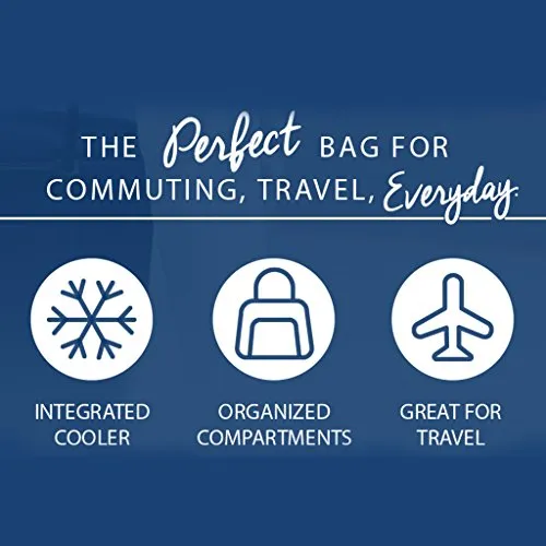 Fit & Fresh Weekender Overnight Duffel Travel Bag