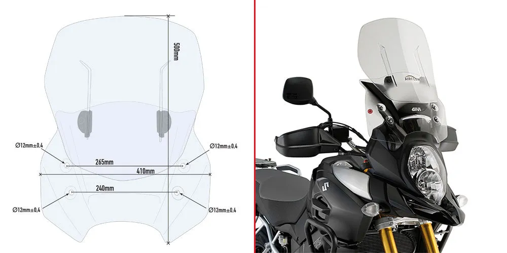 Givi Luggage for Suzuki DL 1000 V-Strom 2017-2019