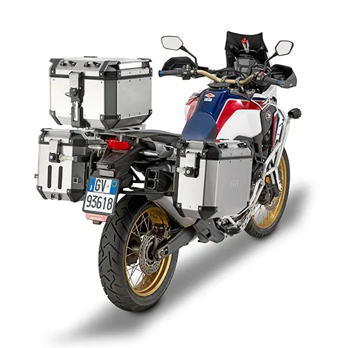 Givi Trekker Outback 48 lt Cam-Side Cases Silver (single)