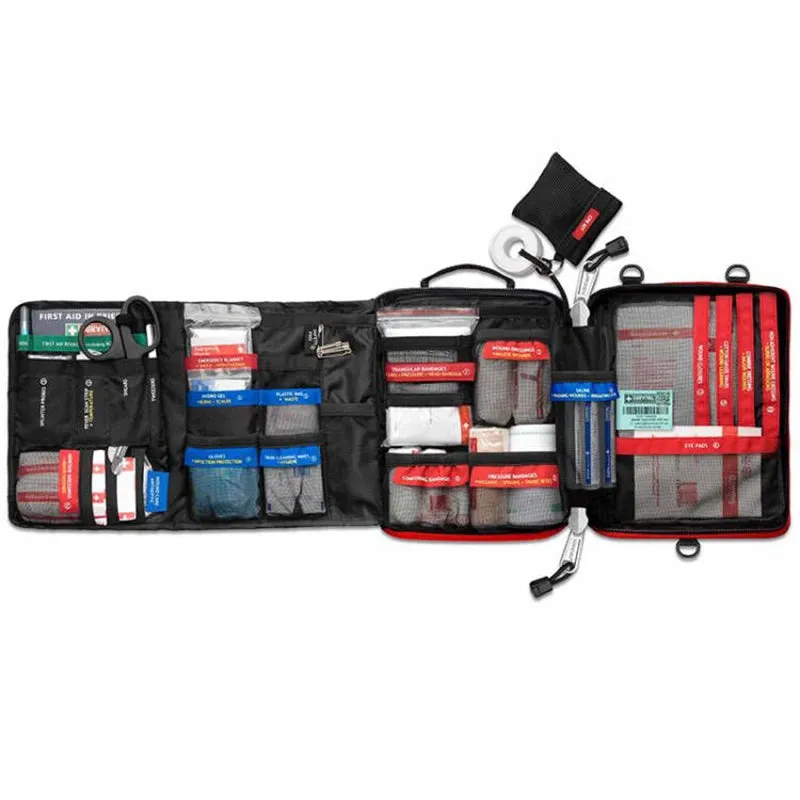 Handy First Aid Kit for Travel Survival Kit Rescue Treatment