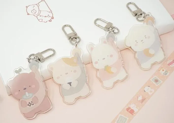 Hanging Catsu Acrylic Keychain