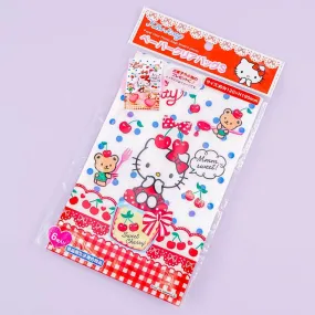 Hello Kitty Sweet Cherry Plastic Bag Set - 6 pcs
