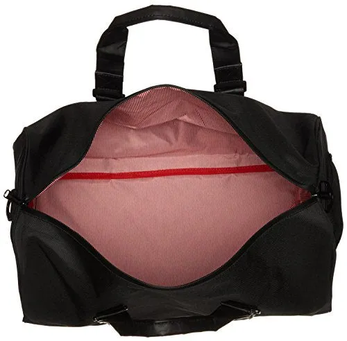 Herschel Novel Duffel Bag, Black/Black Synthetic Leather, Classic 42.5L