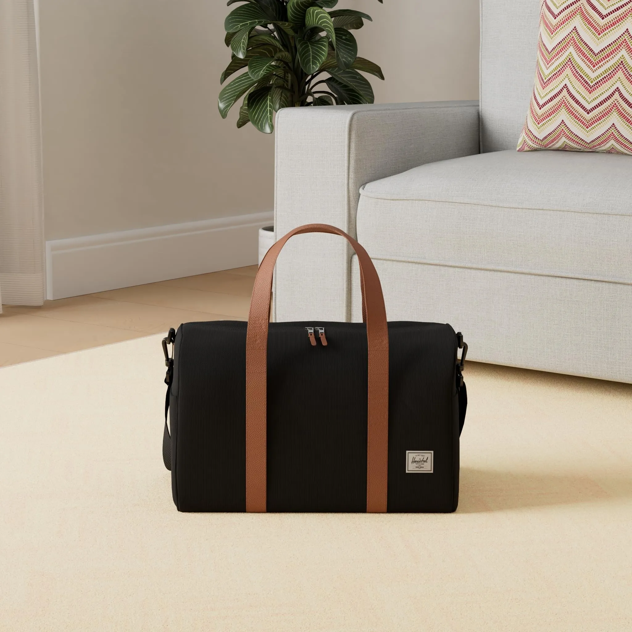 Herschel Supply Co. Herschel Novel Carry On Duffle, Black, Carry-on-26.5L