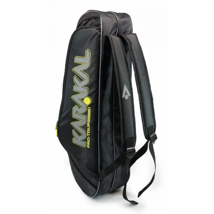 Karakal Pro Tour 2.0 Tour Match 4 Racket Bag - Black