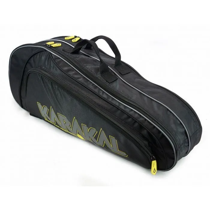 Karakal Pro Tour 2.0 Tour Match 4 Racket Bag - Black