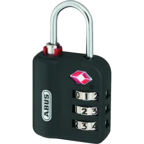 L19262 - ABUS 147TSA Series Combination Luggage Open Shackle Padlock