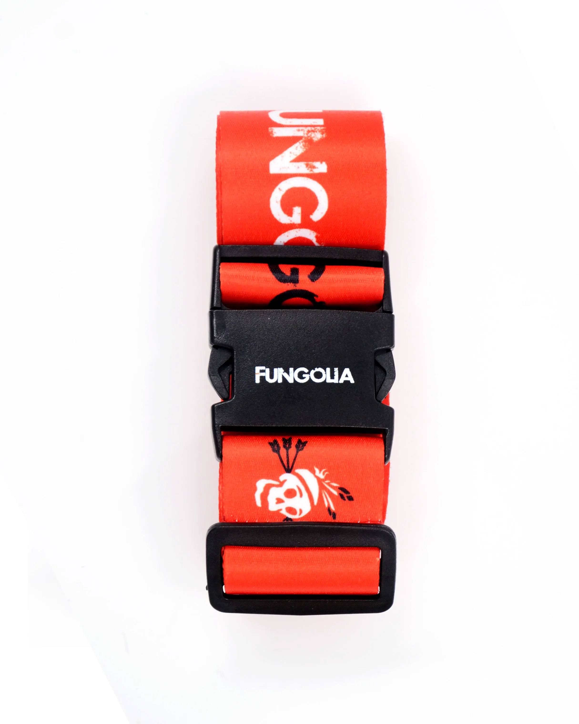 <A 001b1> Fungolia Luggage Strap (Red)