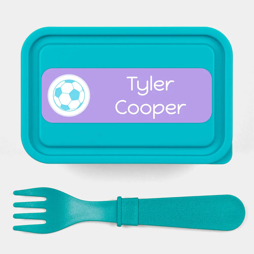 Multicolor Icon Large Rectangle Name Labels