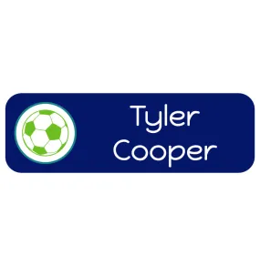 Multicolor Icon Large Rectangle Name Labels
