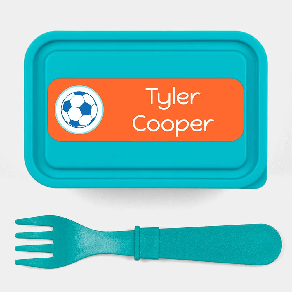 Multicolor Icon Large Rectangle Name Labels