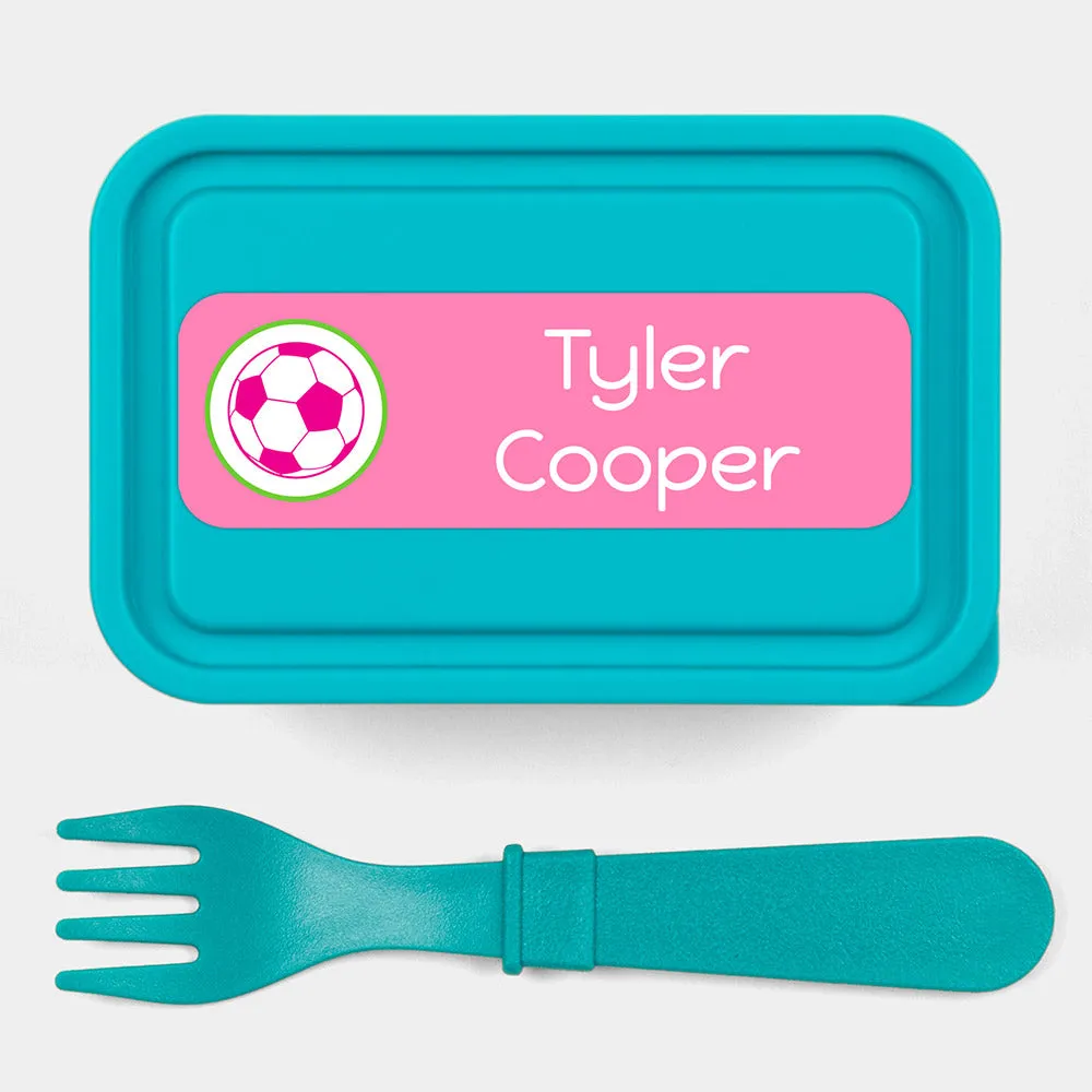 Multicolor Icon Large Rectangle Name Labels