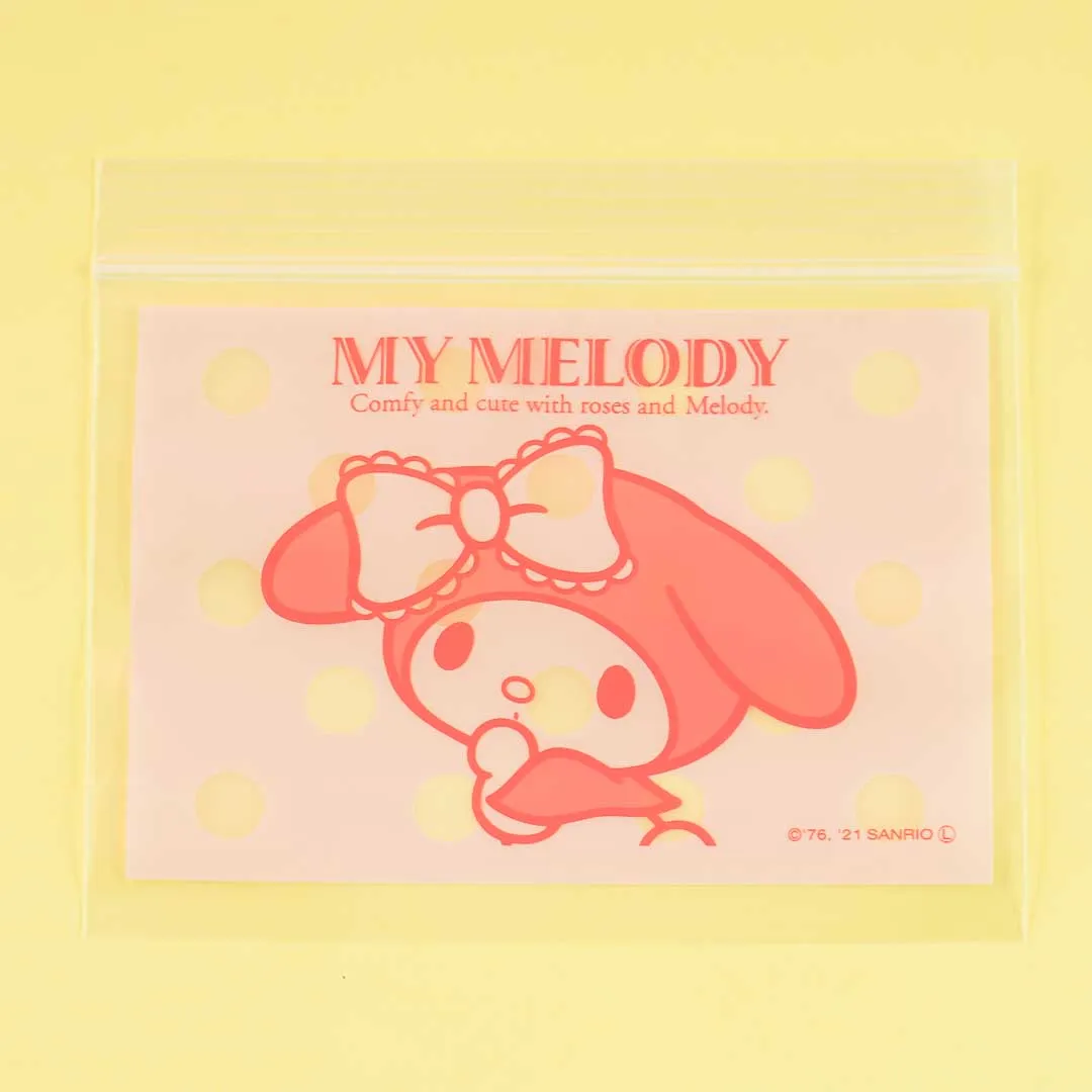 My Melody Polka Dots Zip-Top Bag Set