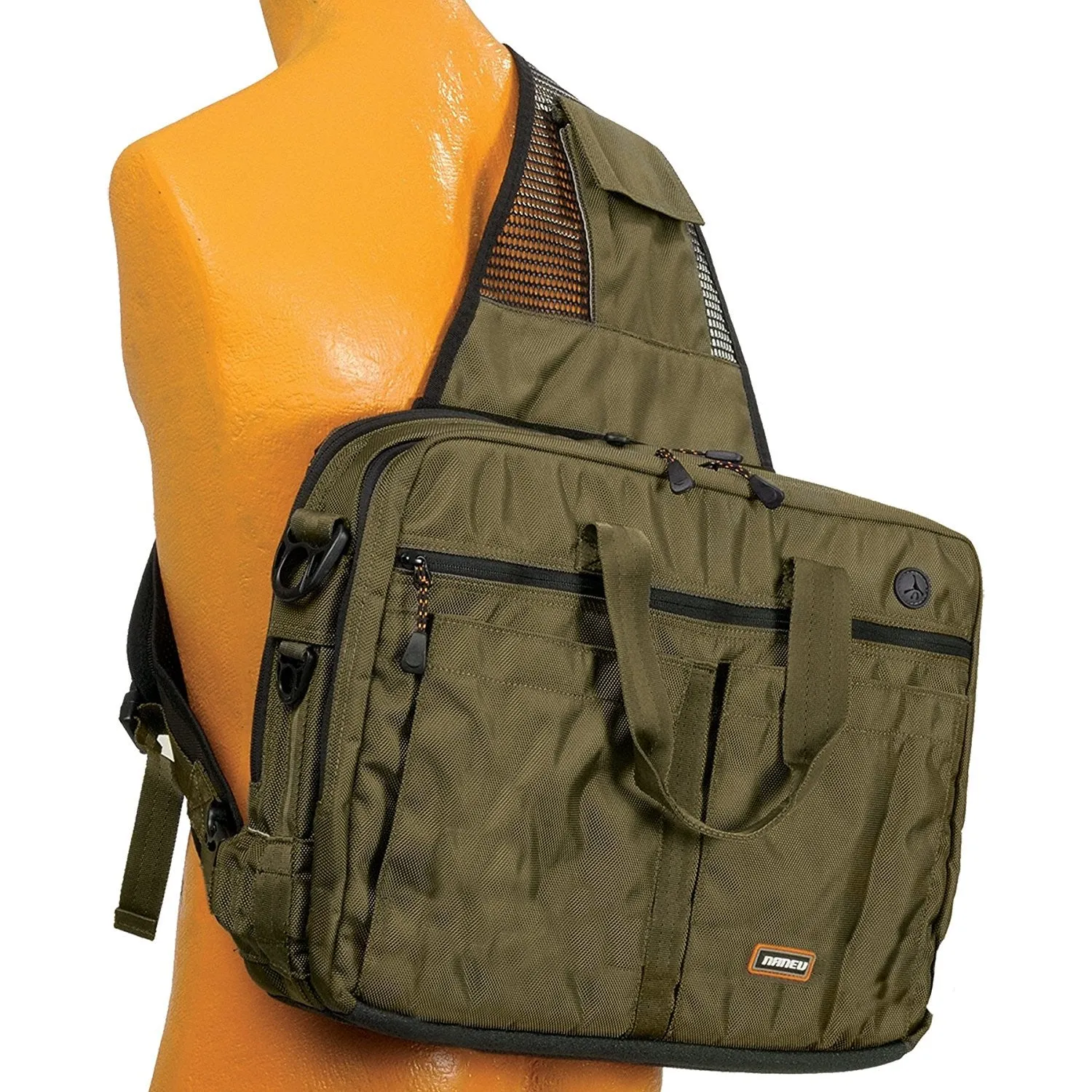 Naneu Pro MT17 Slim Military Style Laptop Briefcase