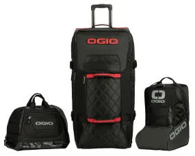 Ogio Rig T3 Pit Bag (Black/Red) w/Helmet & Boot Bag