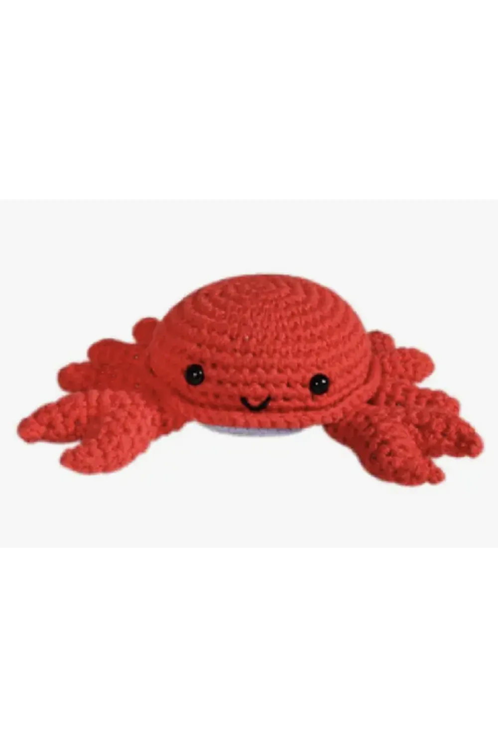 Petit Crochet Rattle - Crab Red